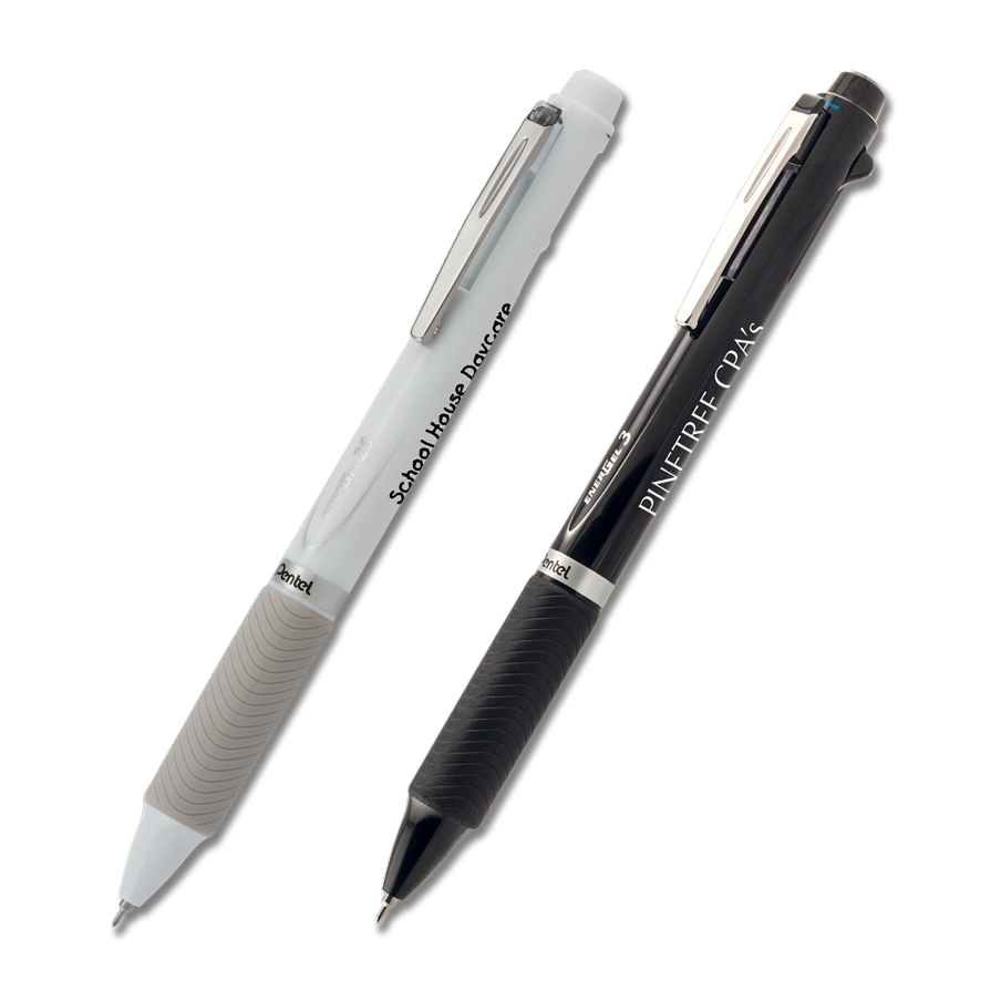 Bút Pentel Energel 3 0.5mm Retractable 3 Color Liquid Gel Ink Pen BLC35
